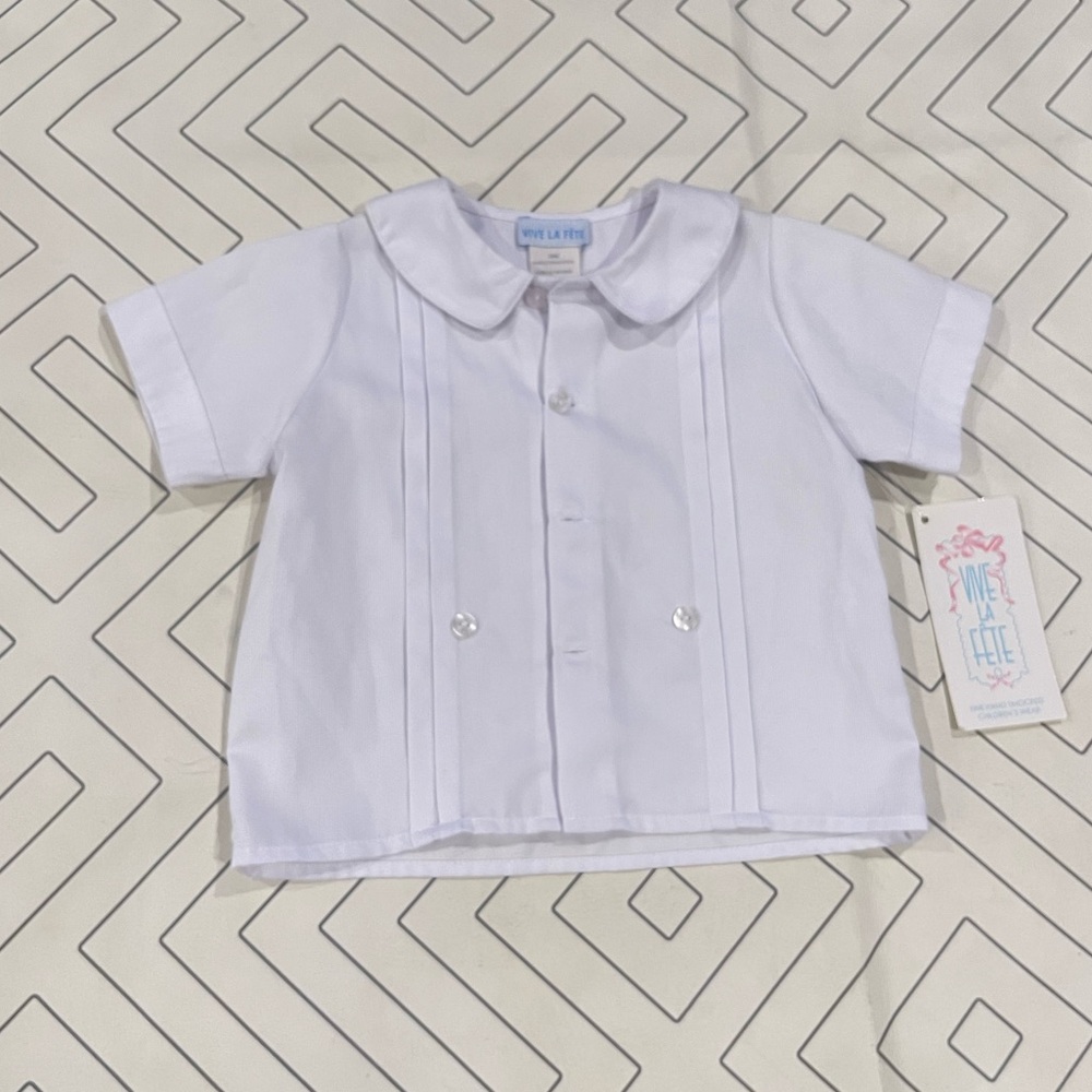 NWT Vive La Fete White Dress Shirt